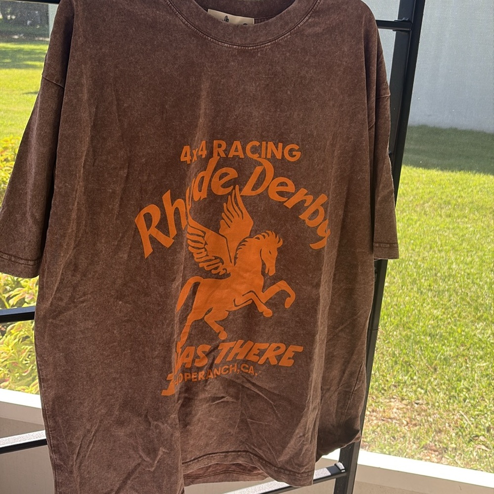 Cactus Brown and Yellow Short Sleeve Tee